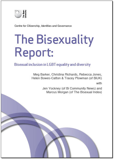 The Bisexuality Report: Bisexual inclusion in LGBT equality and diversity